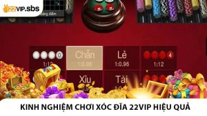Kinh Nghiệm Chơi Xóc Đĩa 22VIP Hiệu Quả Cho Người Mới